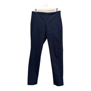 J. McLaughlin Navy Ankle Pants Size 8, Slim Trouser